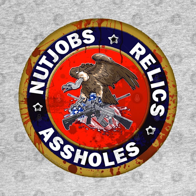 Nutjobs Relics A-holes by marlowinc